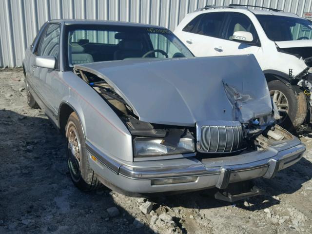 1G4EZ13L5MU406583 - 1991 BUICK RIVIERA SILVER photo 1