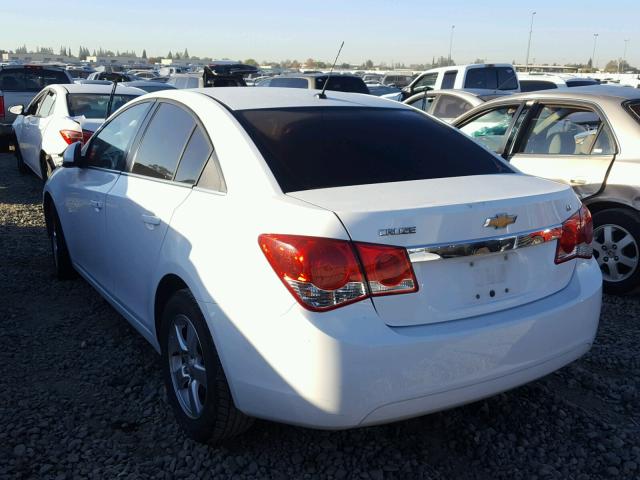 1G1PE5SC7C7278760 - 2012 CHEVROLET CRUZE LT WHITE photo 3