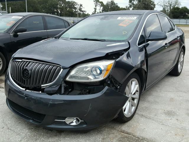 1G4PR5SK4C4190877 - 2012 BUICK VERANO CON GRAY photo 2