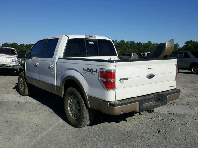 1FTFW1EF8CFC29636 - 2012 FORD F150 SUPER SILVER photo 3