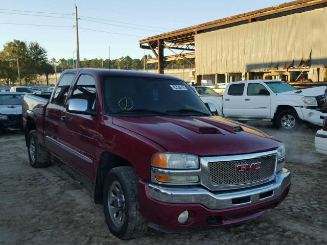 1GTEC19T46Z301018 - 2006 GMC NEW SIERRA MAROON photo 1