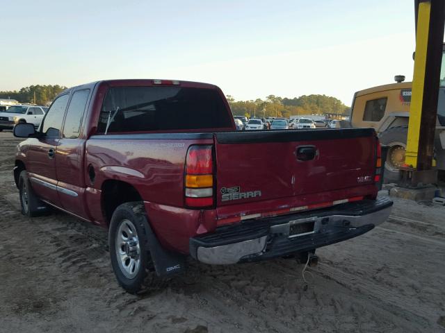 1GTEC19T46Z301018 - 2006 GMC NEW SIERRA MAROON photo 3