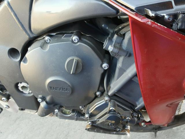 JYARN23E2BA011229 - 2011 YAMAHA YZFR1 RED photo 7