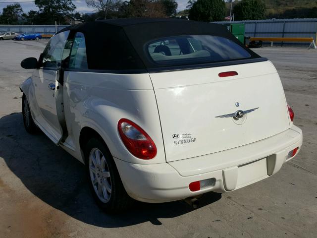 3C3JY45X97T506776 - 2007 CHRYSLER PT CRUISER WHITE photo 3