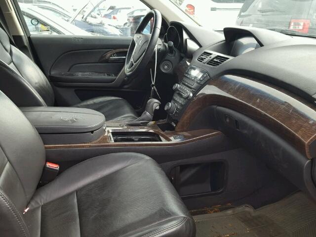 2HNYD2H64DH002115 - 2013 ACURA MDX ADVANC 勃艮第红 照片 5