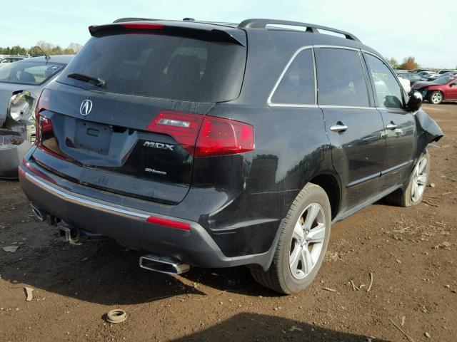 2HNYD2H36CH532381 - 2012 ACURA MDX TECHNO BLACK photo 4