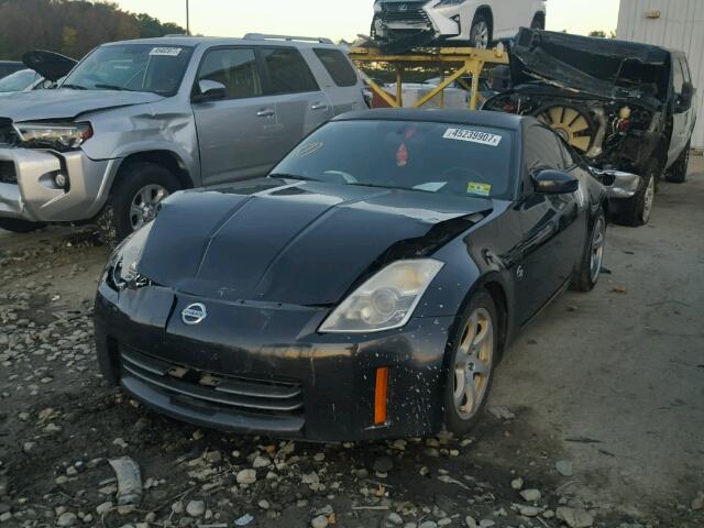 JN1AZ34E56M354344 - 2006 NISSAN 350Z COUPE BLACK photo 2