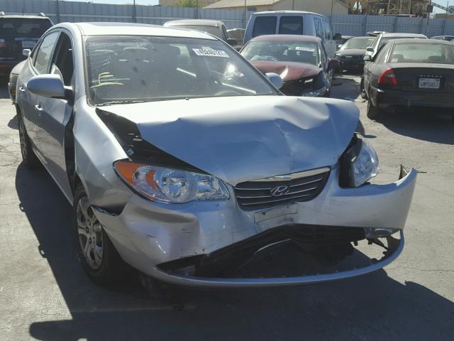 KMHDU46D29U718531 - 2009 HYUNDAI ELANTRA GL SILVER photo 1