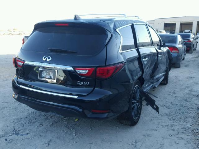 5N1AL0MN7GC510187 - 2016 INFINITI QX60 BLACK photo 4