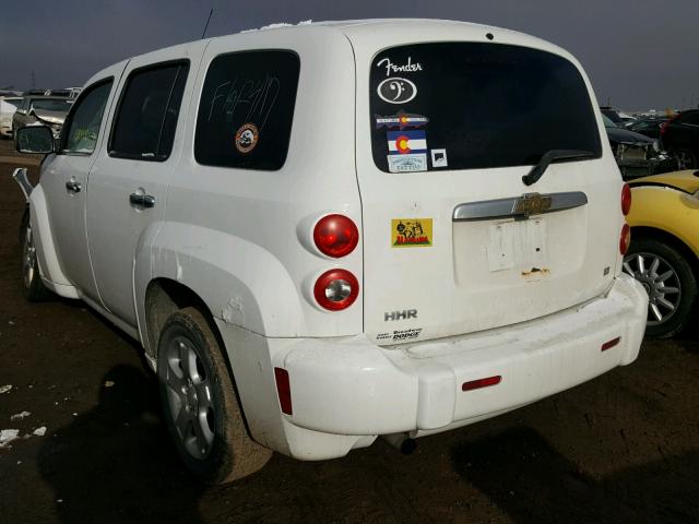 3GNDA23D07S541911 - 2007 CHEVROLET HHR LT WHITE photo 3