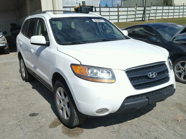 5NMSH13E08H211676 - 2008 HYUNDAI SANTA FE WHITE photo 1