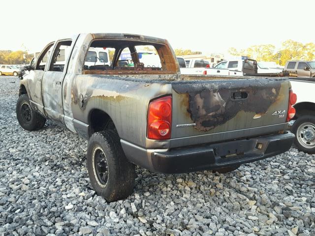 3D7KS29A47G839770 - 2007 DODGE RAM 2500 BURN photo 3