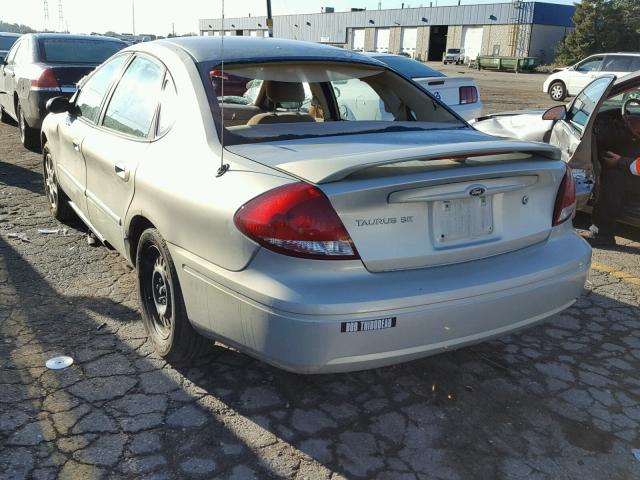 1FAFP532X4G150152 - 2004 FORD TAURUS SE BEIGE photo 3