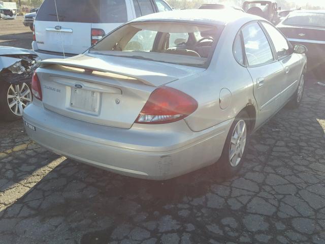 1FAFP532X4G150152 - 2004 FORD TAURUS SE BEIGE photo 4