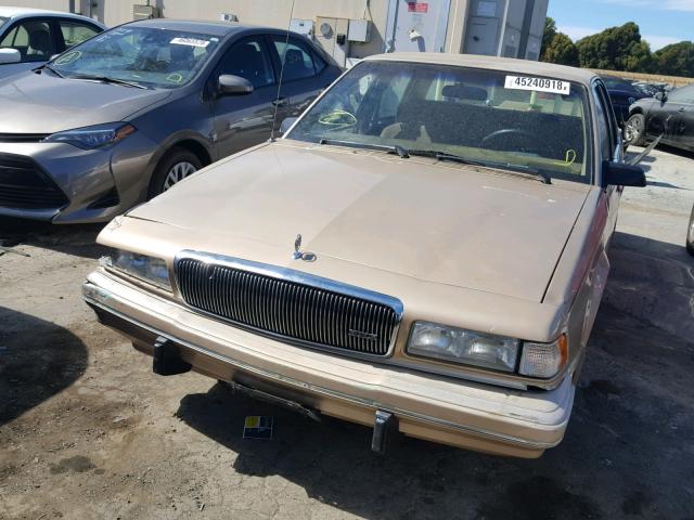 1G4AG55M9R6489173 - 1994 BUICK CENTURY SP BEIGE photo 2