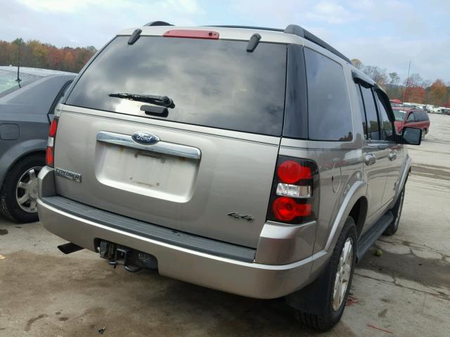 1FMEU73E18UA87675 - 2008 FORD EXPLORER TAN photo 4