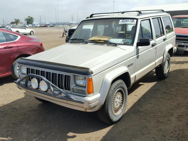 1J4FJ78S5TL144310 - 1996 JEEP CHEROKEE C TAN photo 2