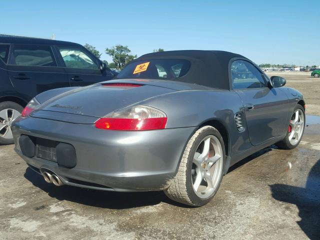 WP0CB29844U660777 - 2004 PORSCHE BOXSTER GRAY photo 4