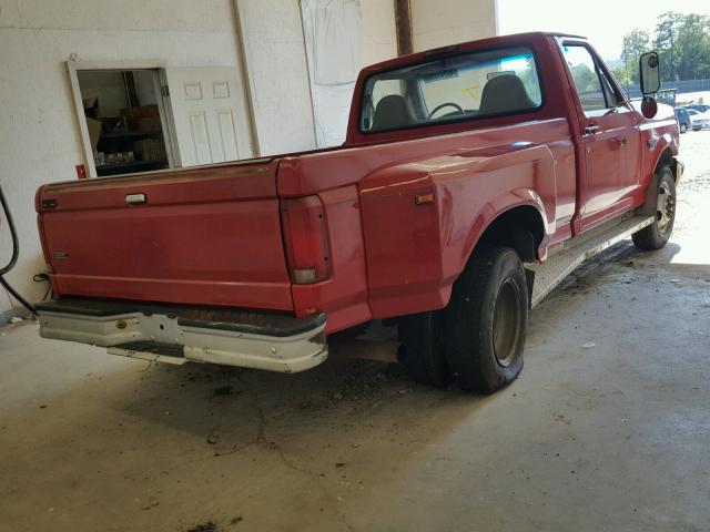 1FTHF25F8TEA72193 - 1996 FORD F250 RED photo 4