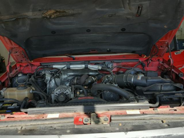 1FTHF25F8TEA72193 - 1996 FORD F250 RED photo 7