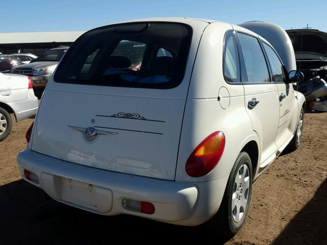 3C4FY48B64T304152 - 2004 CHRYSLER PT CRUISER WHITE photo 4