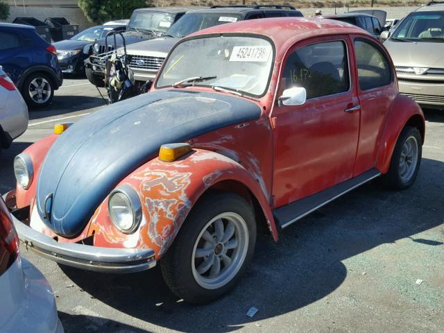 1132044325 - 1973 VOLKSWAGEN BEETLE RED photo 2