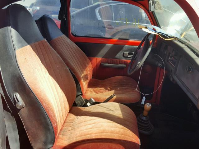 1132044325 - 1973 VOLKSWAGEN BEETLE RED photo 5