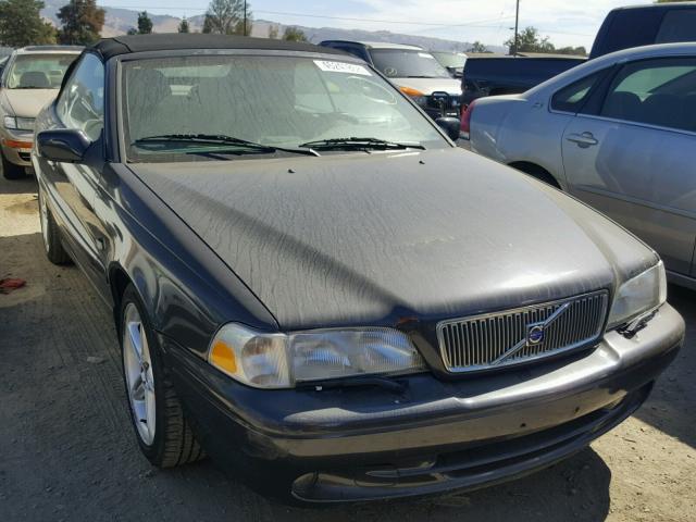 YV1NC53D71J016839 - 2001 VOLVO C70 TURBO BLACK photo 1