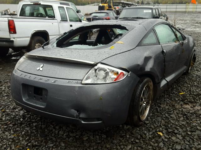 4A3AK34T06E019144 - 2006 MITSUBISHI ECLIPSE GT GRAY photo 4