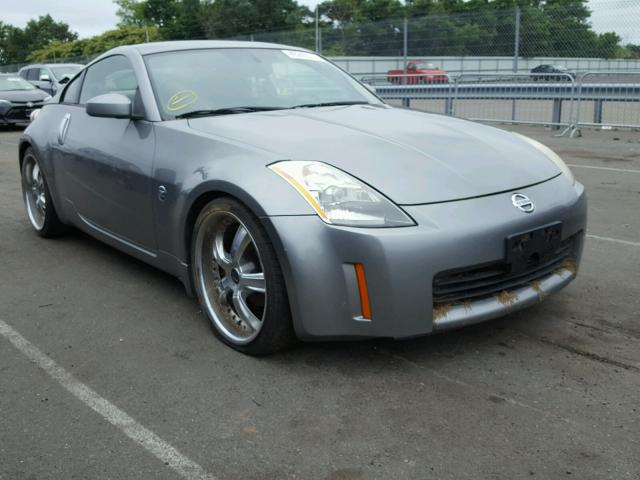 JN1AZ34D34T160616 - 2004 NISSAN 350Z COUPE GRAY photo 1