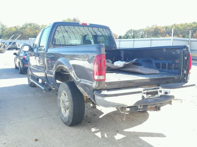 1FTWW31P75ED27625 - 2005 FORD F350 SRW S GRAY photo 3