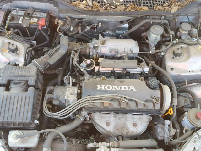 1HGEJ7126YL010846 - 2000 HONDA CIVIC HX SILVER photo 7