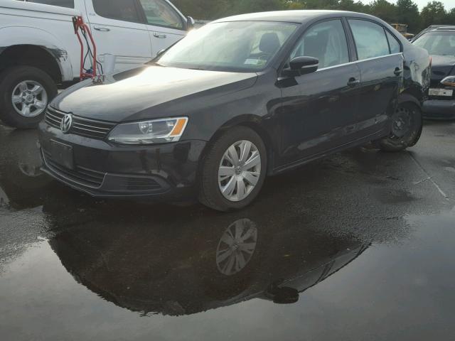 3VWDP7AJ6DM283162 - 2013 VOLKSWAGEN JETTA SE 黑色 照片 2