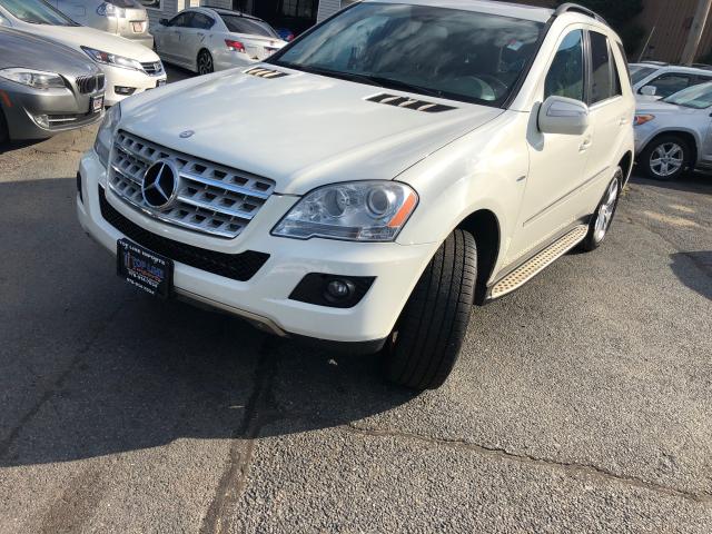 4JGBB2FB1AA556235 - 2010 MERCEDES-BENZ ML 350 BLU WHITE photo 1