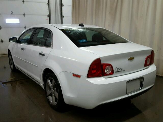 1G1ZC5EU4CF282533 - 2012 CHEVROLET MALIBU 1LT 白色 照片 3