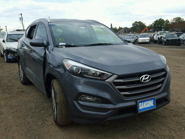 KM8J3CA43GU086370 - 2016 HYUNDAI TUCSON GRAY photo 1