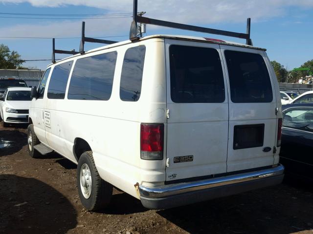 1FBSS31L14HA95547 - 2004 FORD ECONOLINE WHITE photo 3