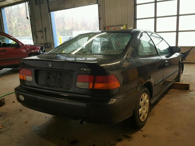 1HGEJ6123WL053614 - 1998 HONDA CIVIC BLACK photo 4