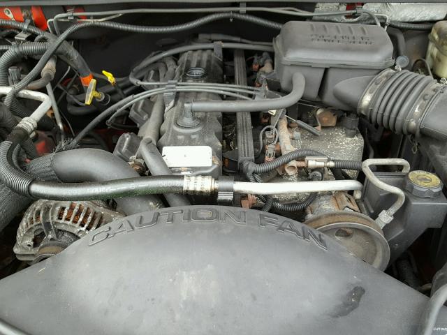 1J4GW48S1YC135289 - 2000 JEEP GRAND CHER RED photo 7