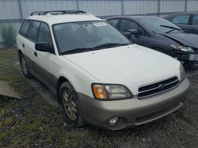 4S3BH675017624430 - 2001 SUBARU LEGACY OUT WHITE photo 1