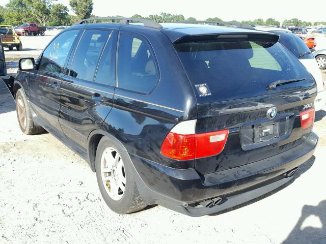 5UXFB53506LV27874 - 2006 BMW X5 4.4I BLACK photo 3