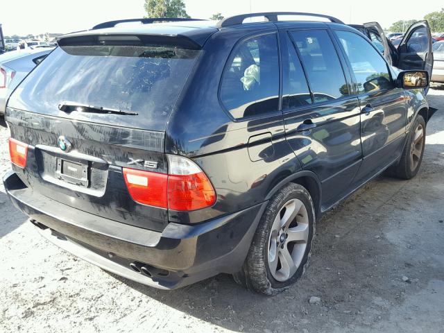 5UXFB53506LV27874 - 2006 BMW X5 4.4I BLACK photo 4