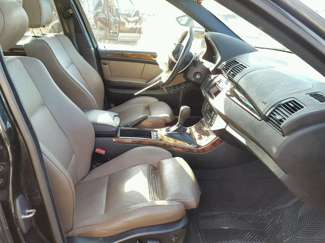5UXFB53506LV27874 - 2006 BMW X5 4.4I BLACK photo 5