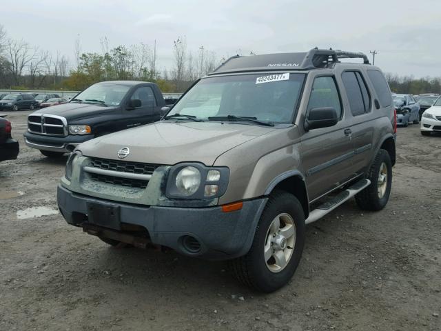 5N1ED28Y24C686204 - 2004 NISSAN XTERRA XE GRAY photo 2