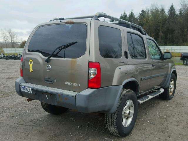 5N1ED28Y24C686204 - 2004 NISSAN XTERRA XE GRAY photo 4