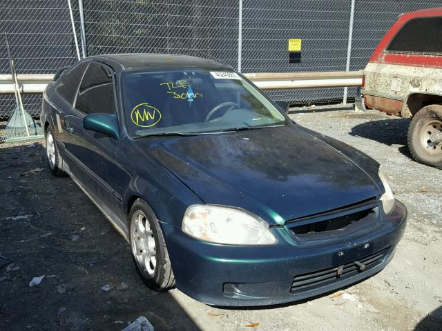 1HGEJ8148XL000972 - 1999 HONDA CIVIC EX GREEN photo 1