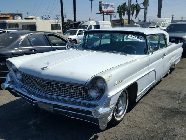 0000000H9YC420351 - 1959 LINCOLN MARK IV WHITE photo 2