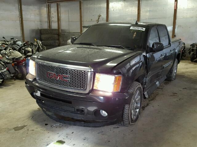 3GTRKXE26AG214136 - 2010 GMC SIERRA K15 BLACK photo 2