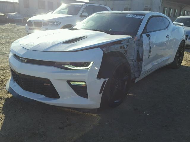 1G1FG1R75G0130144 - 2016 CHEVROLET CAMARO WHITE photo 2