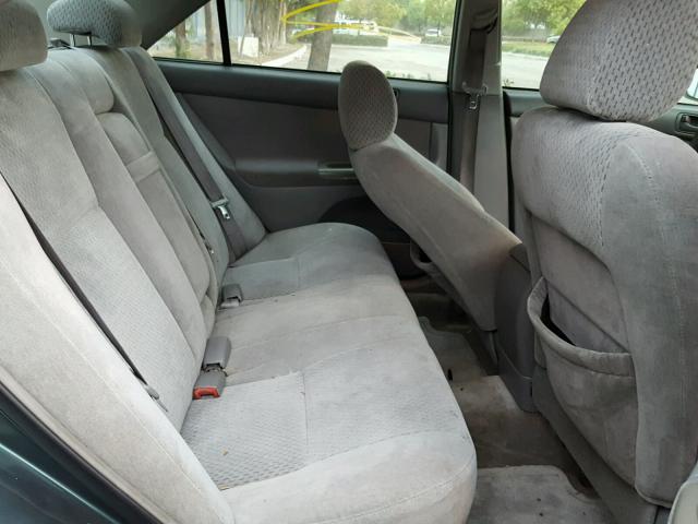 4T1BF32K54U065251 - 2004 TOYOTA CAMRY LE 绿色 照片 6